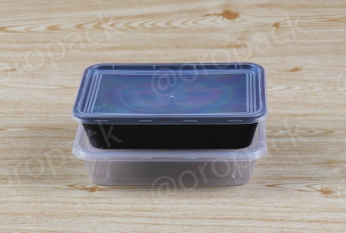 กล่องอาหารเหลี่ยม1 ช่อง (MICROWAVABLE BOX)